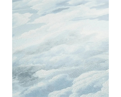 Close-up van een behang met wolkenpatroon