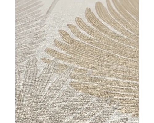 Behang met plantmotief