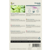 Buzzy Organic Basilicum Italiano Classico zadenverpakking