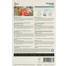 Biologisch zaadpakket voor paprika Piquillo met teeltinstructies