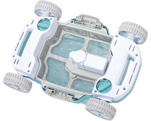Zwembadreinigingsrobot met filter en wielen