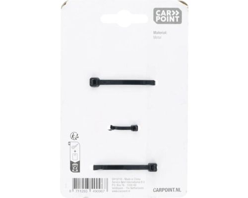 Carpoint metalen kabelbinders, set
