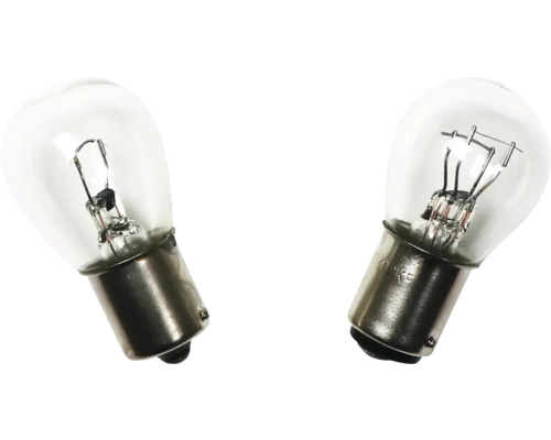 Twee heldere gloeilampen