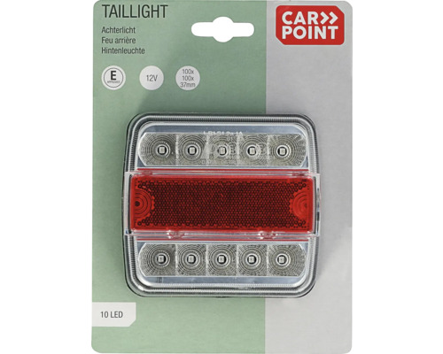 Carpoint achterlicht met 10 leds en E-keurmerk