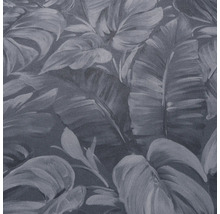 Close-up van een stof met bladerprint