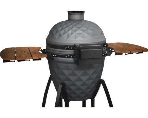 Keramische barbecue met bijzettafels voor buiten