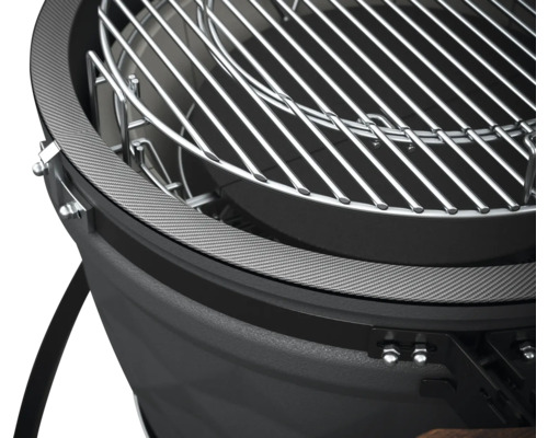 Gedetailleerd beeld van een barbecue met grillrooster