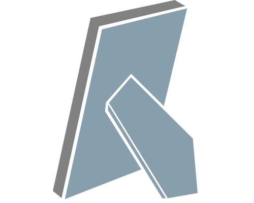 Achterkant van een fotolijst met standaard