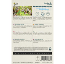 Buzzy Organic Red Salad Bowl zaadzakje met teeltinstructies