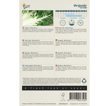 Buzzy Organic White Silver 2 snijbietzaden verpakking