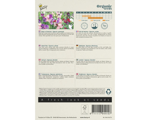 Buzzy Organic Reuk- of siererwt Spencer zadenpakket