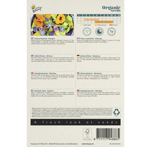 Buzzy Organic eetbare bloemen mengsel zaadverpakking