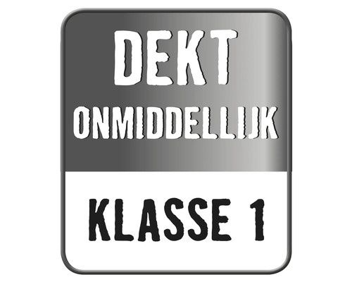 Klasse 1 Dekkingsklasse aanduiding