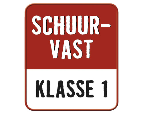 Slijtvast klasse 1 teken
