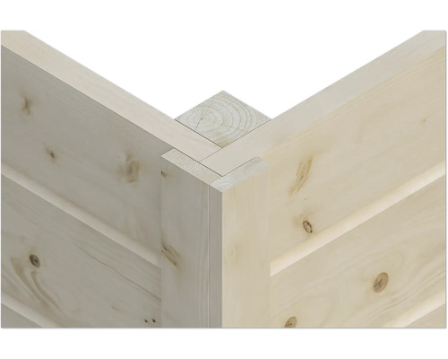 Houten hoekverbinding