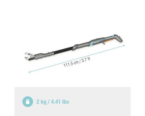 Gardena onkruidsteker met een lengte van 111,5 cm