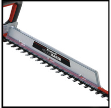 Detailopname van het Einhell Hedge Raker heggenschaarhulpstuk