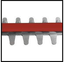 Close-up van het mes van een heggenschaar