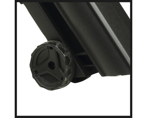 Detail van een transportwagenwiel