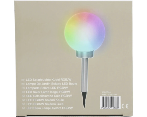 LED Solar lamp bol met kleurverandering