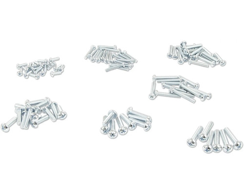 Meerdere zilverkleurige schroeven
