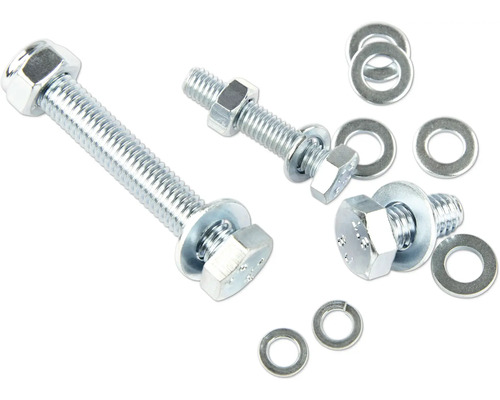 Schroeven, moeren en ringen van metaal