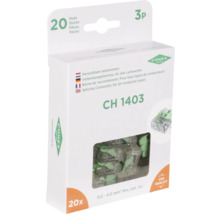 Conex CH 1403 verbindingsklemmen, 20 stuks, geschikt voor geleidersoorten van 0,2 tot 4,0 mm²