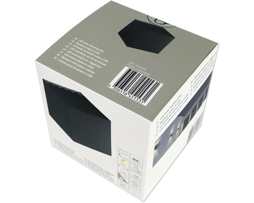 Verpakking van een LED solar wandlamp