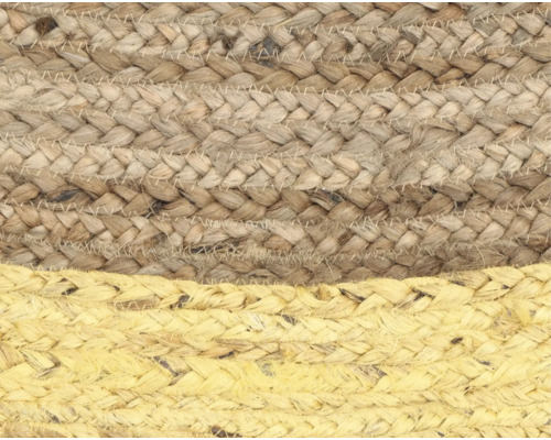 Close-up van een gevlochten jute oppervlak