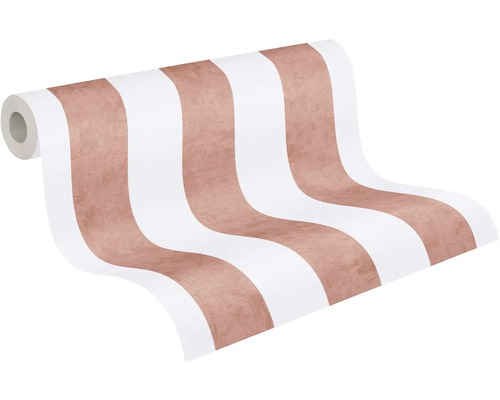Rol behang met streepmotief