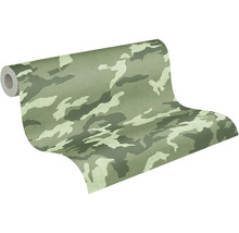 Behangrol met camouflagepatroon