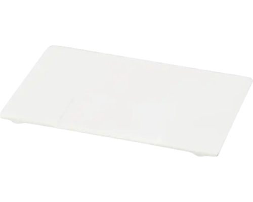 Rechthoekige, witte afdekking