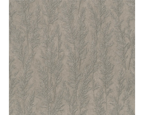 MARBURG Vliesbehang 85731 Natural Opulence bladeren grijs Behang met plantenmotief