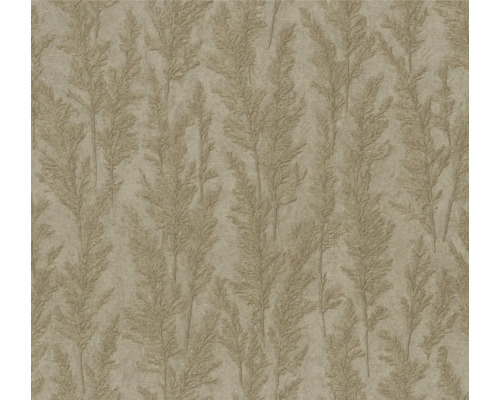 MARBURG Vliesbehang 85732 Natural Opulence bladeren grijs Behang met plantenmotief
