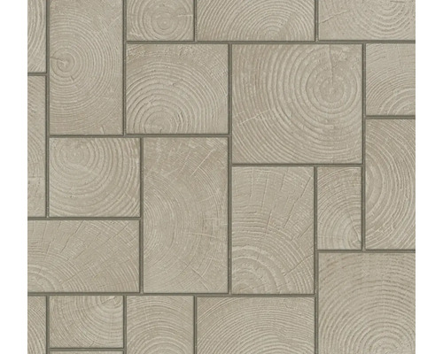 MARBURG Vliesbehang 85745 Natural Opulence houtoptiek beige Tegelpatroon met houtnerf