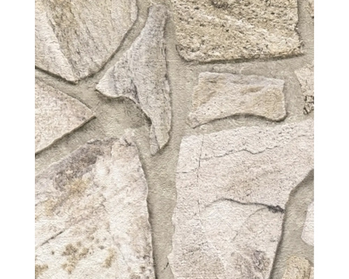 Close-up van een wandbehang met steenmotief