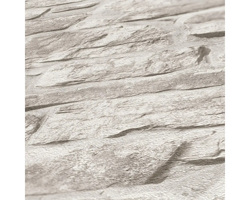 Behang met steenmotief