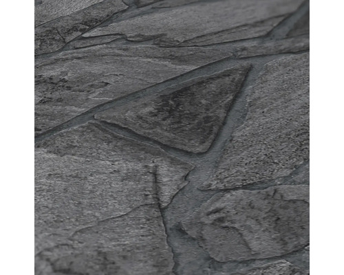 Close-up van een grijs steenlook behang.