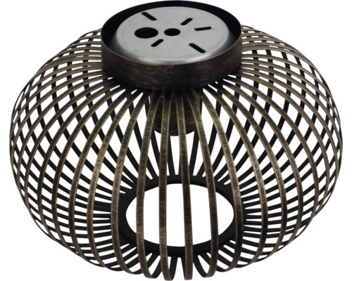 Plafondlamp van metaal met kooi design