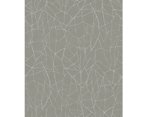 Grijs behang met abstract barstenpatroon voor wanddecoratie