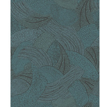 Behang met abstract patroon van elkaar overlappende cirkels
