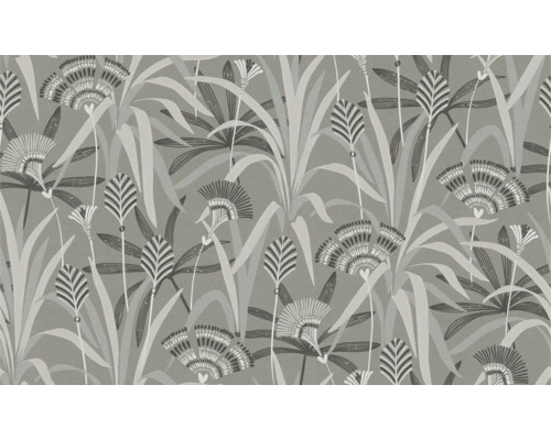 Behang met bloemenpatroon