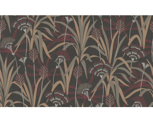 Behang met bloemmotief