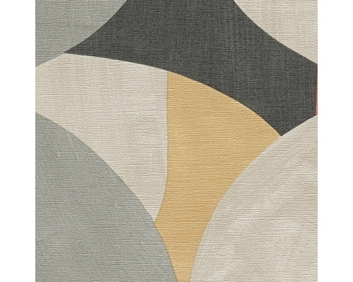 Behang met geometrische cirkelvormen