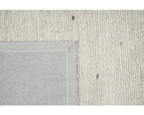 Detailaanzicht van een tapijt met geweven textuur