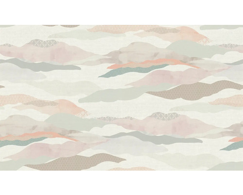 Behang met wolkenpatroon