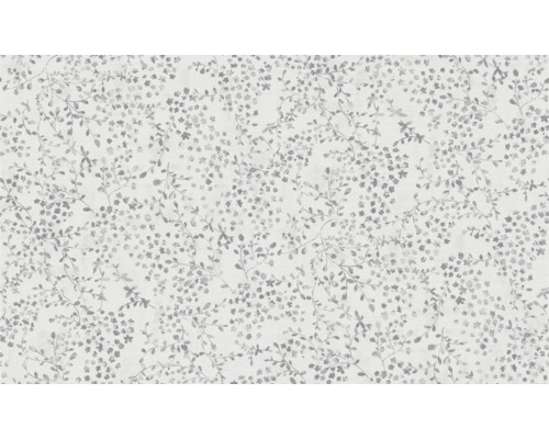 Behang met bloem- en bladerpatroon