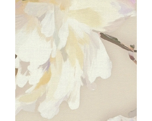 Close-up van een behang met bloemmotief