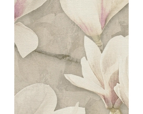 Behang met bloemmotief