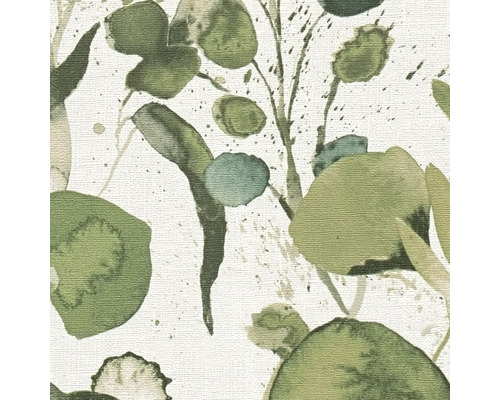 Detailaanzicht van een bladerenpatroon op een ondergrond